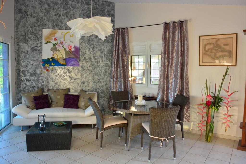 Villa Amethyste Avec Grande Piscine Privee, Jardin Clos, Parking Prive Le Robert Exteriör bild